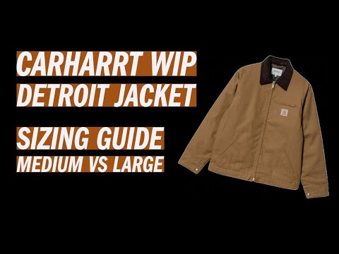 Видео: Сравнение размеров куртки ULTIMATE Carharrt WIP Detroit