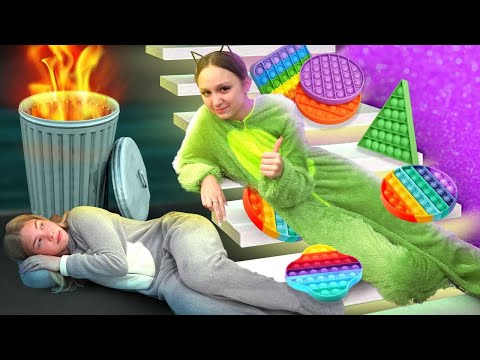 Видео: 24 ЧАСА НА ЛЕСТНИЦЕ И ПОД! Челлендж!