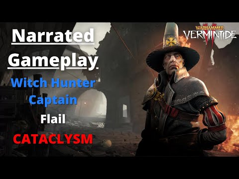 Видео: Озвученный игровой процесс №9 — Капитан охотников на ведьм с цепом