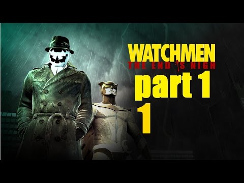 Видео: Watchmen: The End is Nigh Part 1 - Прохождение Часть 1 (PС)