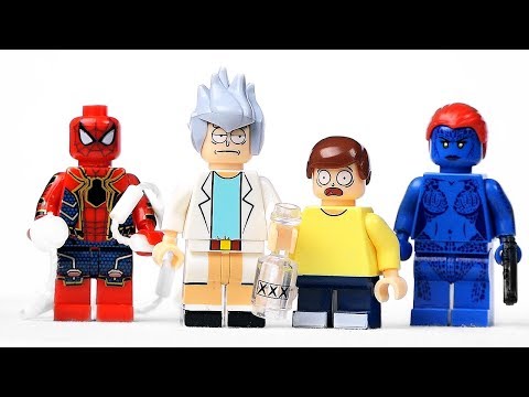 Видео: Китайские LEGO Минифигурки