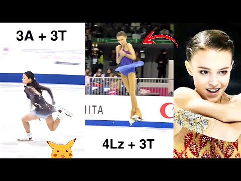 Видео: 8 самых высоко оцененных Прыжков в женском фигурном катании