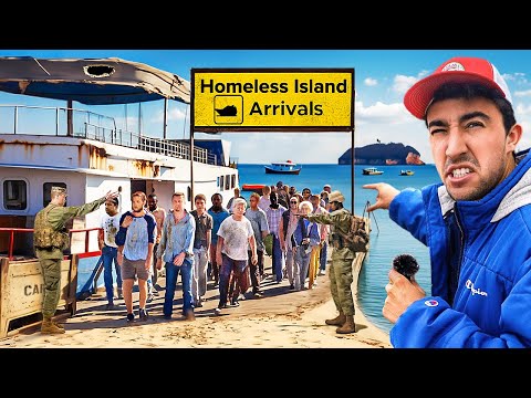 Видео: Я исследовал остров, куда отправляют бездомных...