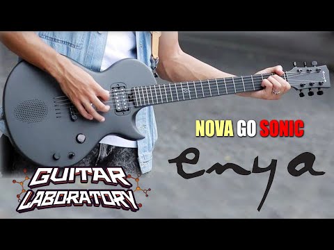 Видео: Электрогитара Enya NOVA GO SONIC || Необычный Les Paul с динамиком и эффектами