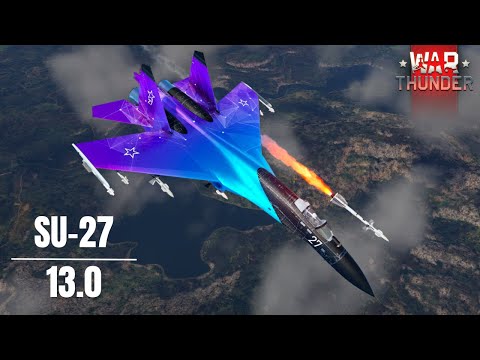 Видео: Су-27 козлит... - War Thunder