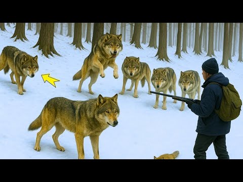 Видео: Волки окружили его... Но то, что сделал хромой перевернуло всё