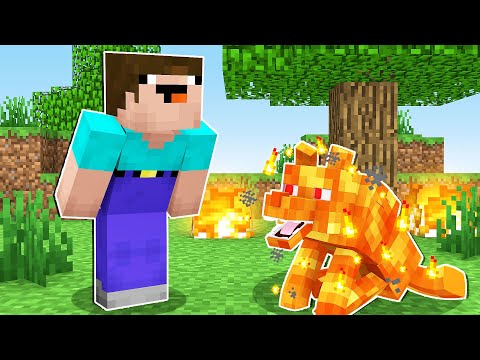 Видео: НУБ СОЗДАЛ СОБАКУ ИЗ ЛАВЫ В МАЙНКРАФТ ! НУБИК И ТРОЛЛИНГ ЛОВУШКА ЛАВОВАЯ СОБАКА В MINECRAFT