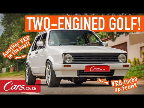 Видео: Двухмоторный Golf! Два турбированных двигателя VR6, полный привод и две коробки передач! (Собстве...