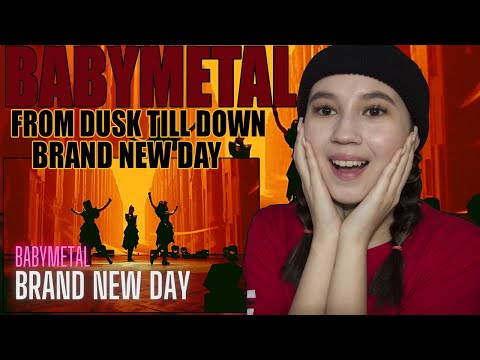 Видео: РЕАКЦИЯ на BABYMETAL - Brand New Day | LIVE Compilation | From Dusk Till Dawn (Official Audio)