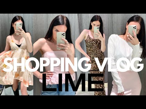 Видео: SHOPPING VLOG Lime | летняя коллекция с примеркой