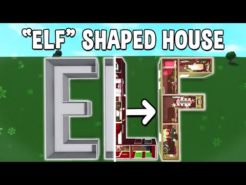 Видео: Вставка слова «ЭЛЬФ» в дом Блоксбурга