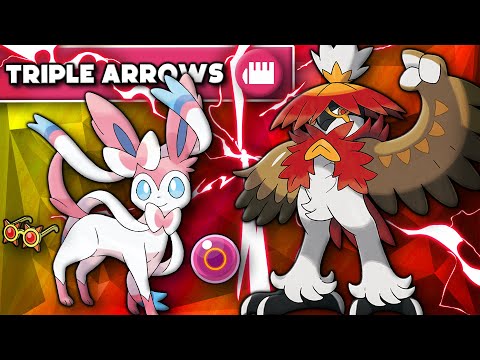 Видео: HISUIAN DECIDUEYE с командой CHOICE SPEC SYLVEON TEAM в положении H