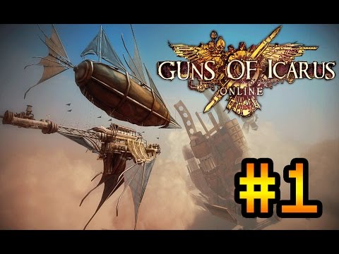 Видео: Кооперативное прохождение Guns of Icarus Online #1 [Симулятор дирижабля!]