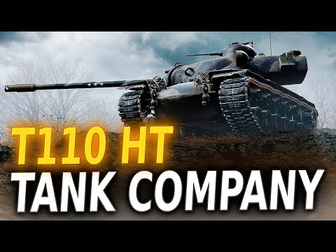 Видео: T110 HT В Tank Company - САМАЯ КОМФОРТНАЯ ВЕТКА В Танк Компани - ГАЙД ТТ США