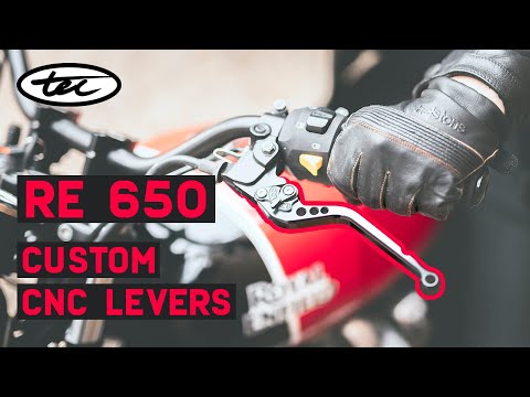 Видео: Royal Enfield Interceptor 650 — руководство по установке рычагов с ЧПУ