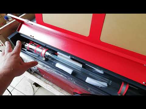 Видео: Лазерный СО2 станок пробой трубки, почему? КОНДЕСАТ!