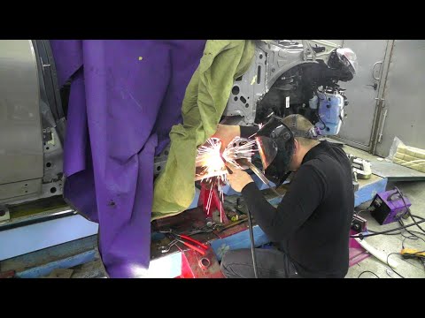 Видео: BMW X1.  Кузов дотянул, двери подогнал.