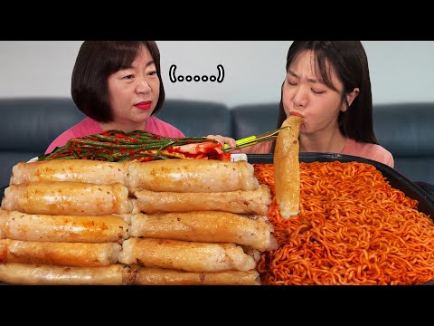 Видео: 7 кг говядины толстого кишечника и куриной лапши Samyang Spisy Fire Mukbang l Eating Show l ASMR