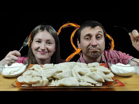 Видео: МУКБАНГ ВАРЕНИКИ С КАРТОШКОЙ НА УЖИН | MUKBANG DUMPLINGS WITH POTATOES FOR DINNER. #dumplings