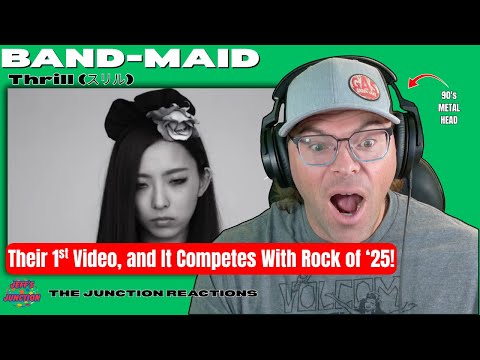 Видео: Гитарист просто БЕЗУМНЫЙ!! 🤯 Группа Band-Maid CRUSH «Thrill» (реакция)