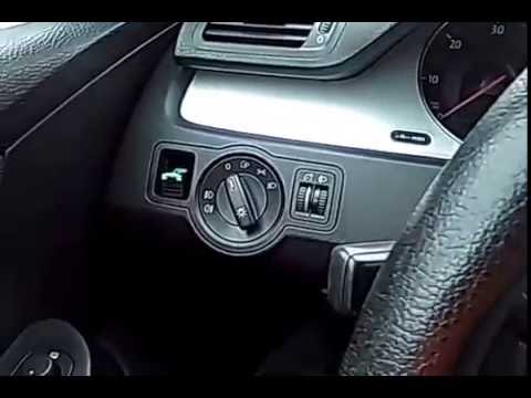 Видео: Замена кнопки ручника на Passat B6