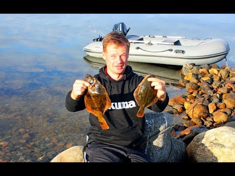 Видео: Ловля Камбалы в Белом море! Выживание на необитаемом острове. Часть 1