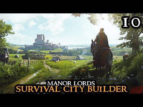 Видео: МАСШТАБНАЯ БИТВА — Manor Lords || ПРЕКРАСНОЕ прохождение игры Survival City Builder, часть 10