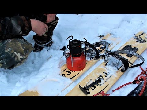 Видео: поход с примусом и самодельной печкой