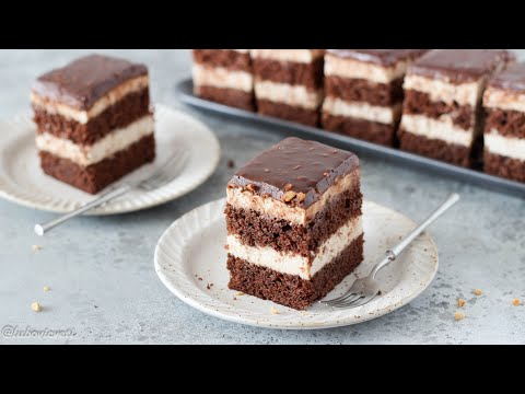 Видео: Пирожное БАНАН ШОКОЛАД рецепт/ Нарезные ПИРОЖНЫЕ рецепт / Банановый МУСС, шоколадный БИСКВИТ