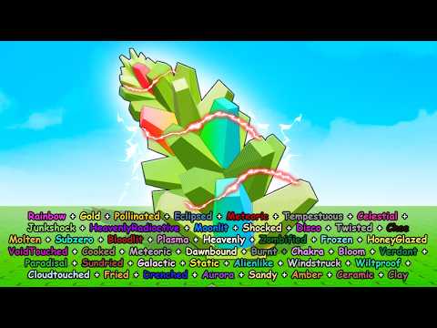 Видео: 😱Я вырастил ВСЕ МУТАЦИИ на ROMANESCO в ВЫРАСТИ САД! Grow a Garden