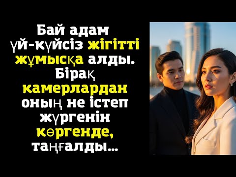 Видео: Бай адам үй-күйсіз жігітті жұмысқа алды. Бірақ камерлардан оның не істеп жүргенін көргенде, таңғалды