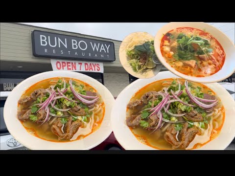 Видео: #Bun Bo Way (Bun Bo No. 1) ароматная, лапша Quang очень уникальная @cobatiengiang7466