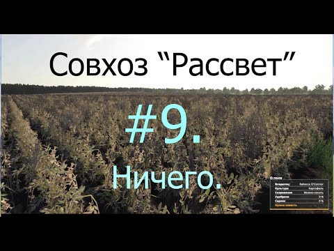 Видео: Совхоз Рассвет - Ничего Прохождение FS19 #9.