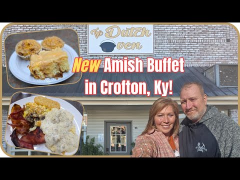 Видео: 🥞 Завтрак амишей «ешь сколько хочешь»?! Новый буфет с голландской печью в Крофтоне, штат Кентукки!