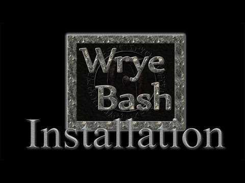 Видео: Установка модов Skyrim с помощью Wrye Bash