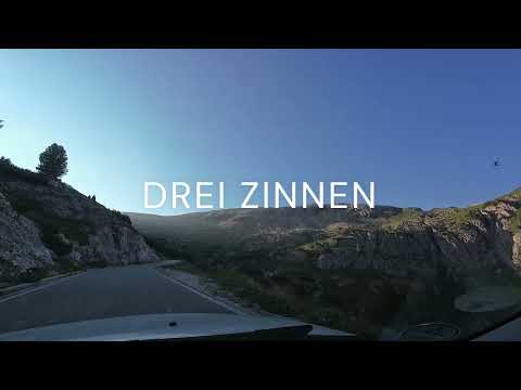 Видео: Drei Zinnen, Тре-Чиме-ди-Лаваредо, Tre Cime di Lavaredo, Dolomiten, Доломиты.