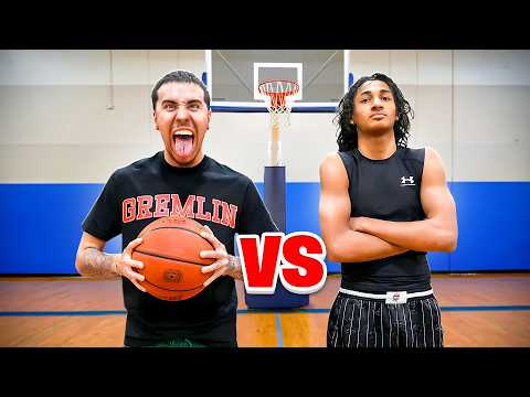 Видео: НАПРЯЖЕННЫЙ баскетбол 1 на 1 против Арика из моей команды AAU!