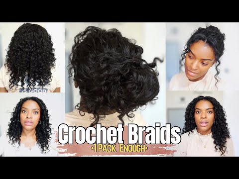 Видео: 🆕 & УЛУЧШЕНО + Схема плетения • Незаметная линия роста волос • ТОЛЬКО 1 упаковка • Вязаные косы к...