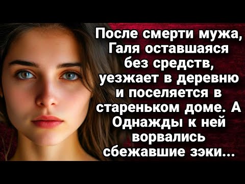 Видео: После смерти мужа, Галя оставшаяся без средств, уезжает в деревню  Истории из жизни