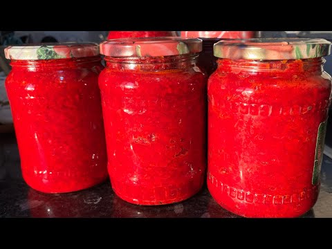Видео: Свекольная икра. Свекла. Қызылша икрасы.