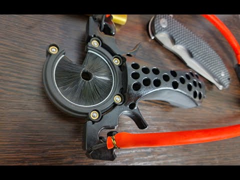 Видео: Оптимальная арчери-рогатка, как сделать самому Archery Slingshot
