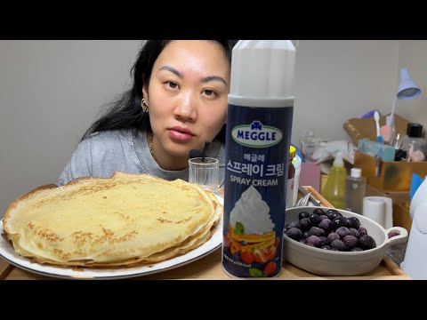 Видео: 🥞 БЛИНЫ 🤤/МУКБАНГ /ВОСПОМИНАНИЯ🤰