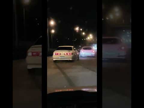 Видео: Дрифт посуху, снег сошёл #ночнойдрифт #drift #streetdrift