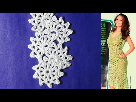 Видео: Как связать платье из ленточного кружева.
