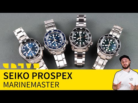 Видео: Самые герметичные дайверские часы Seiko Prospex Marinemaster