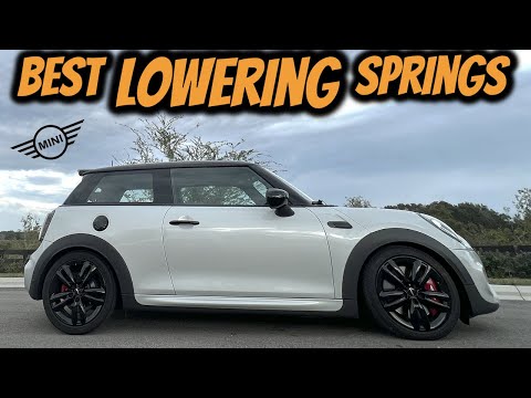 Видео: Занижающие пружины Mini Cooper // Лучшая установка пружин