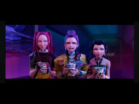 Видео: Песня к-поп охотницы на демонов что есть у нас