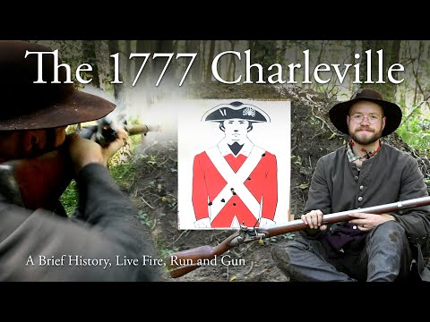 Видео: Практическая стрельба и краткая история кремневого мушкета Шарлевиля образца 1777 года | Первое а...