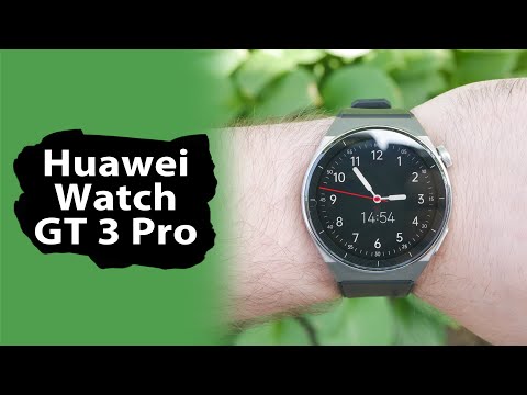 Видео: ОБЗОР | Huawei Watch GT 3 PRO - титан, сапфир, керамика...