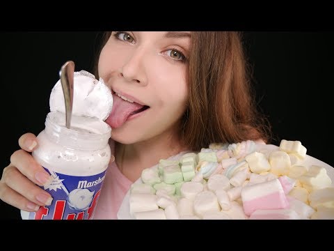 Видео: ASMR Marshmallow 🍬 (EATING SOUNDS) Mukbang  🍡 | АСМР 🥐 Итинг, поедание 🍧 Маршмэллоу